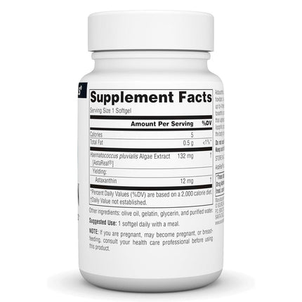 Source Naturals Astaxanthin 12mg (60 softgels)