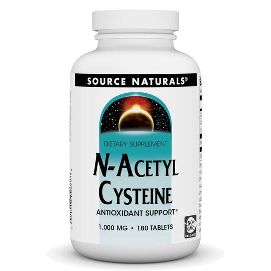 Source Naturals N-Acetyl-Cysteine 1000mg (180 tablets)