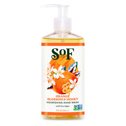 SoF Hand Wash - Orange Blossom Honey (8 fl oz)