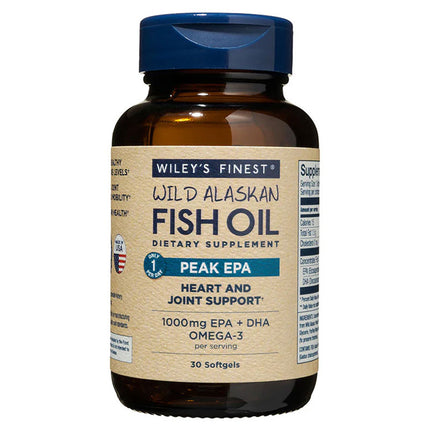 Wiley's Finest Wild Alaskan Fish Oil Peak EPA (30 softgels)