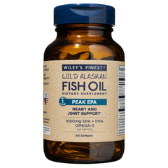 Wiley's Finest Wild Alaskan Fish Oil Peak EPA (60 softgels)