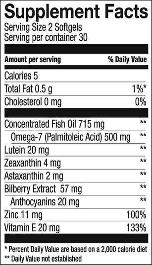 Ingredients and nutritional facts