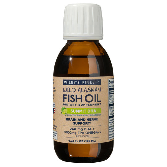 Wiley's Finest Wild Alaskan Fish Oil Summit DHA (4.23 fl oz)