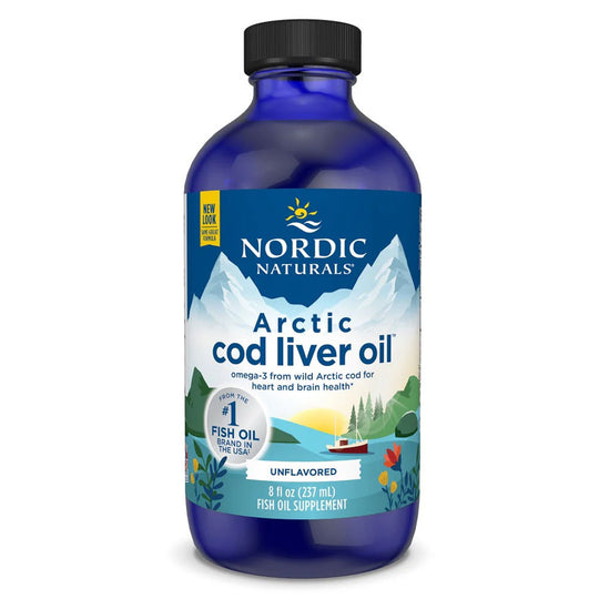 Nordic Naturals Arctic Cod Liver Oil - Unflavored (8 fl oz)