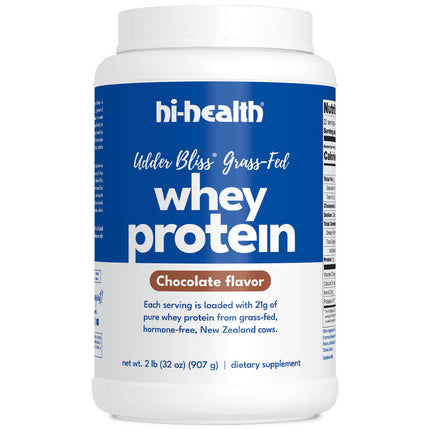 Hi-Health Udder Bliss Grass Fed Whey Protein (2 lb)