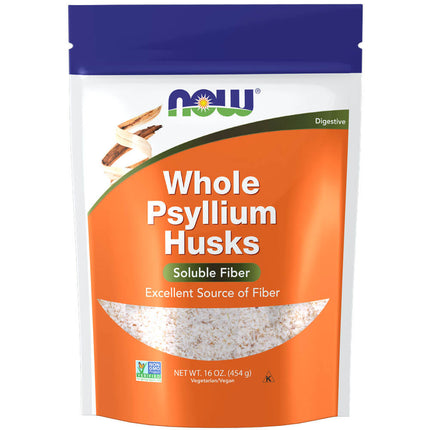 NOW Whole Psyllium Husks (16 oz)