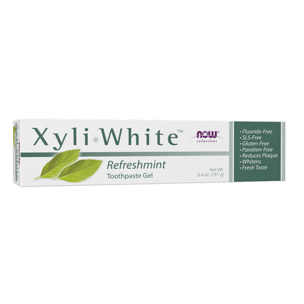 NOW XyliWhite™ Refreshmint Toothpaste Gel (6.4 oz)