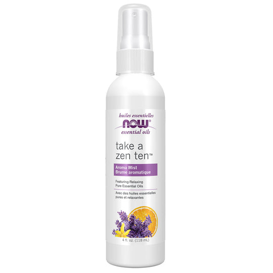 NOW Essential Oils Take A Zen Ten™ Aroma Mist (4 fl oz)