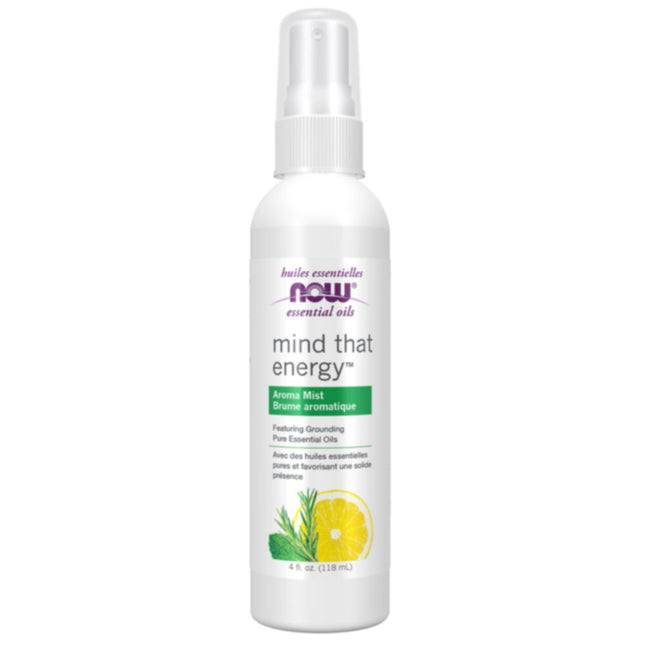 NOW Essential Oils Mind That Energy™ Aroma Mist (4 fl oz)