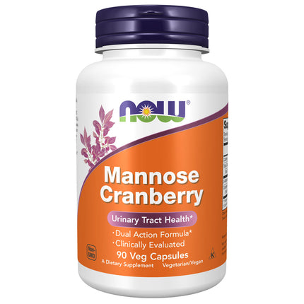 NOW Mannose Cranberry (90 capsules)