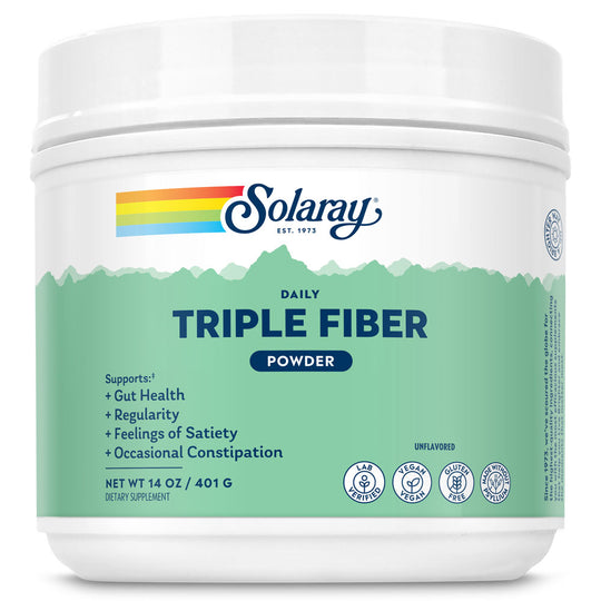 Solaray Triple Fiber Powder (14 oz)