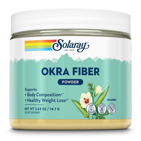 Solaray Okra Fiber Powder (2.63 oz)