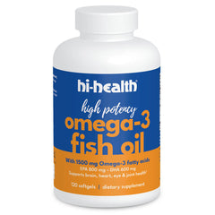 Hi-Health Omega-3 Fish Oil 1500mg (120 softgels)