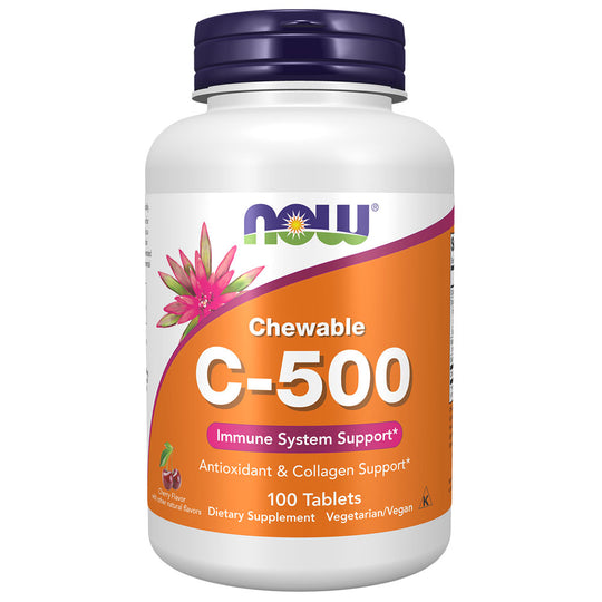 NOW Chewable C-500 - Cherry (100 tablets)