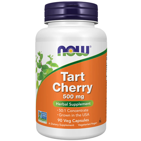 NOW Tart Cherry 500mg (90 veg capsules)