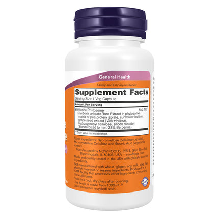 NOW Berberine Phytosome (60 veg capsules)