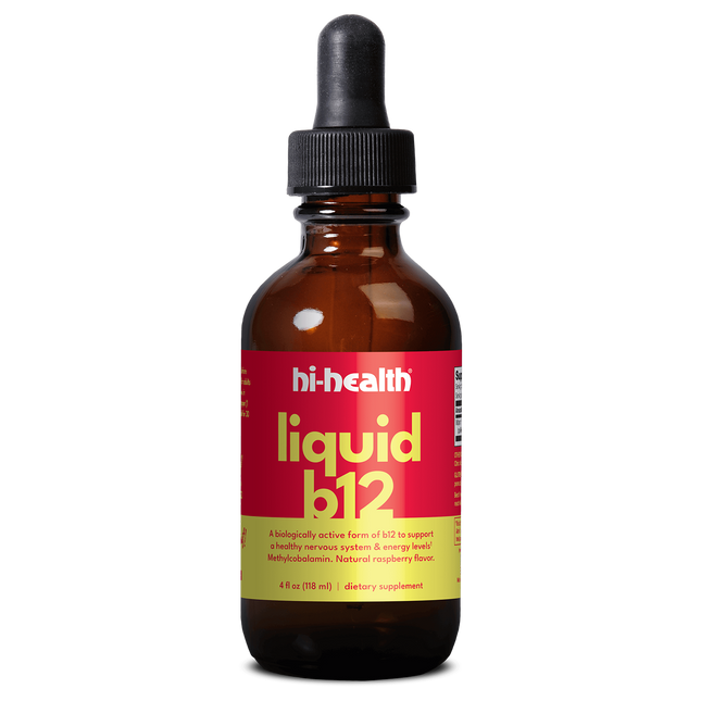 Hi-Health Liquid B-12 - Raspberry (4 fl oz)