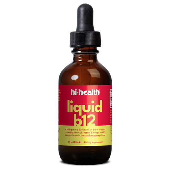 Hi-Health Liquid B-12 - Raspberry (4 fl oz)