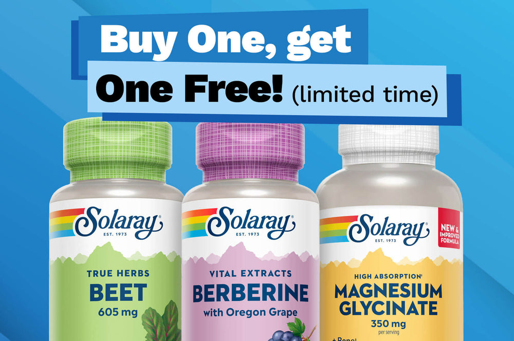 Solaray Sale: Buy 1 Get 1 Free