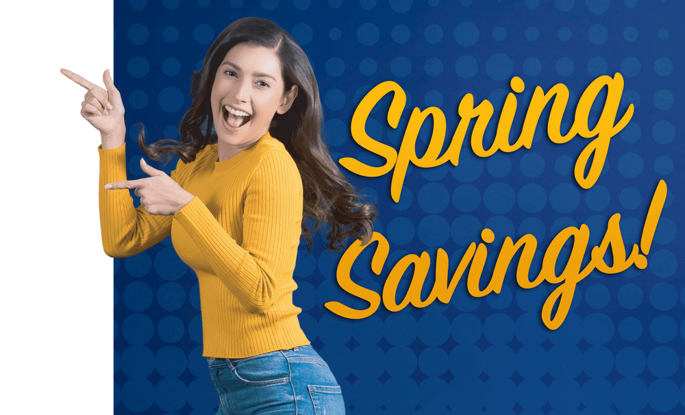 Spring Savings Sale