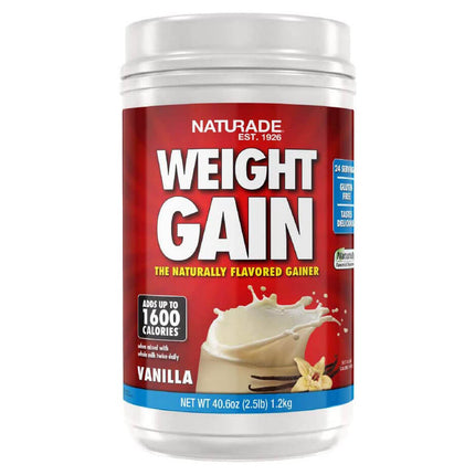 Naturade Weight Gain - Vanilla (40.6 oz)