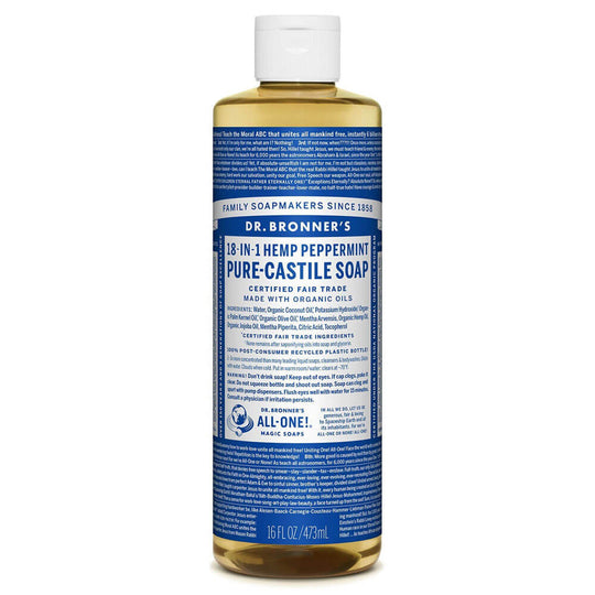 Dr. Bronner's Pure-Castile Liquid Soap - Peppermint