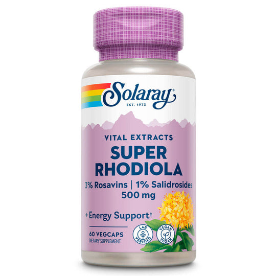 Solaray Super Rhodiola Root Extract (60 capsules)