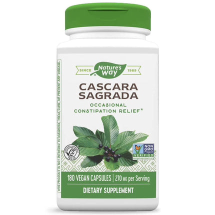 Nature's Way Cascara Sagrada (180 capsules)