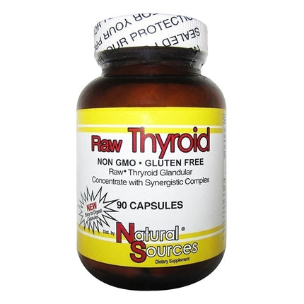 Natural Sources Raw Thyroid (90 capsules)