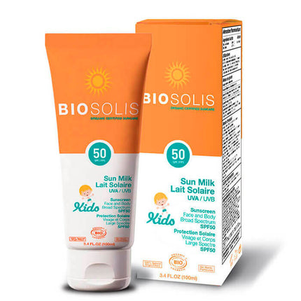 Biosolis Baby & Kids Sun Milk SPF50+ (3.4 oz)