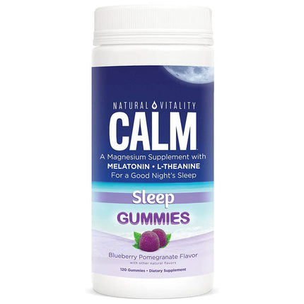 Natural Vitality Calm Sleep Gummies (120 gummies)