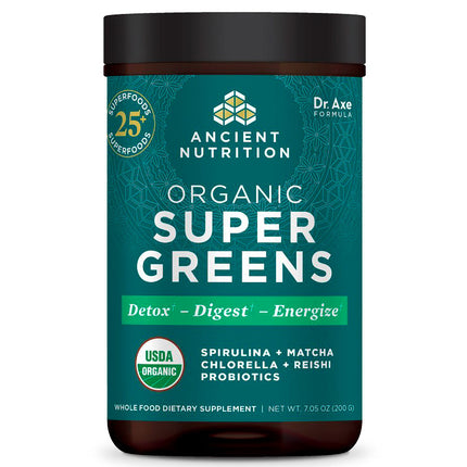 Ancient Nutrition Organic Super Greens (7.05 oz)