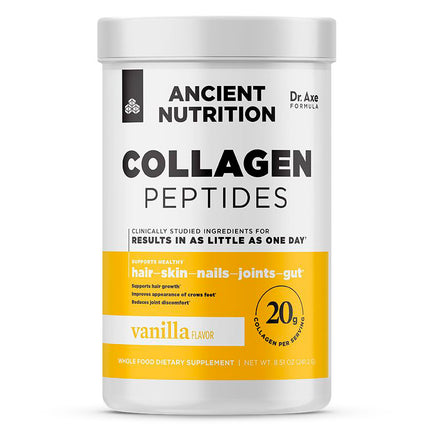 Ancient Nutrition Collagen Peptides - Vanilla (8.51 oz)