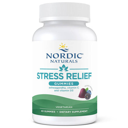 Nordic Naturals Stress Relief Gummies (40 gummies)