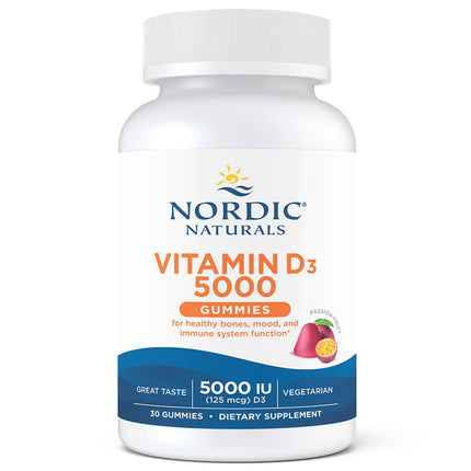 Nordic Naturals Vitamin D3 5000 Gummies (30 gummies)