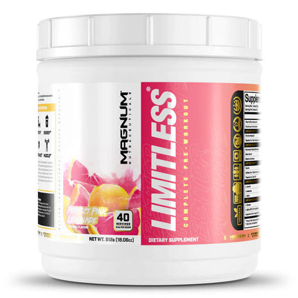 Magnum Limitless Pre-Workout - Perfect Pink Lemonade (40 servings)