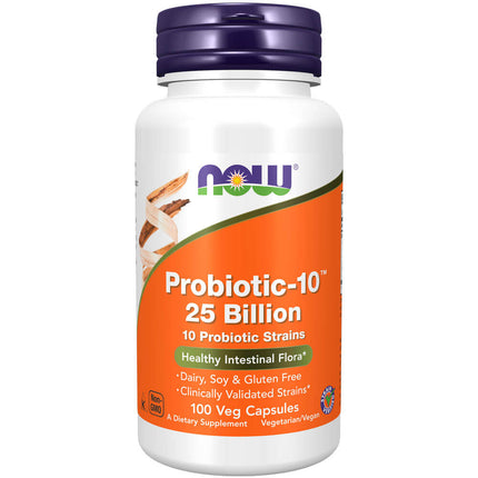 NOW Probiotic-10™ 25 Billion (100 veg capsules)