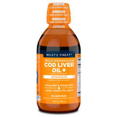 Wiley's Finest Cod Liver Oil+ (8.45 fl oz)
