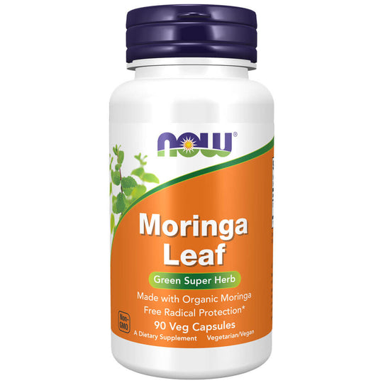 NOW Moringa Leaf (90 veg capsules)