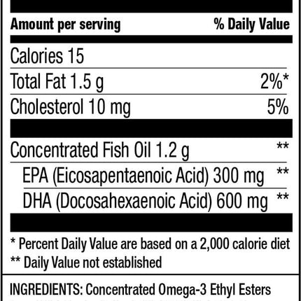 Wiley's Finest Wild Alaskan Fish Oil Peak DHA (180 softgels)