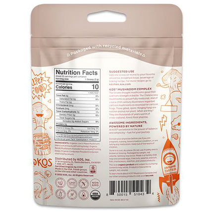 KOS Organic Mushroom Complex Powder (2.5 oz)