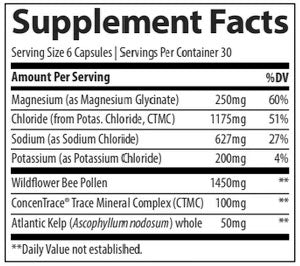 Trace Minerals TM Ancestral Wholefood Minerals (180 capsules)