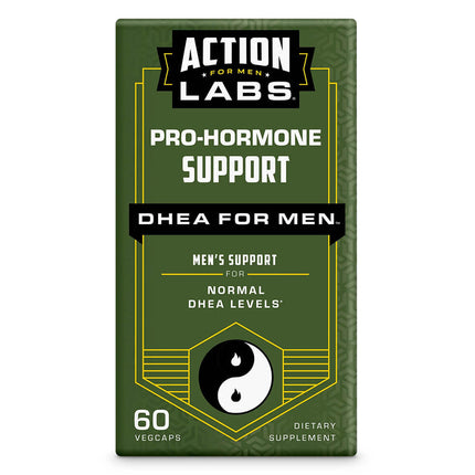 Action Labs DHEA for Men, Pro-Hormone Support (60 vegcaps)