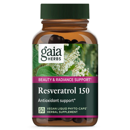 Gaia Herbs Resveratrol 150 (50 capsules)
