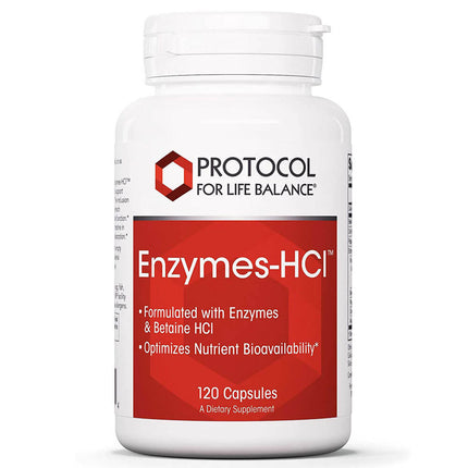 Protocol for Life Balance Enzymes-HCl (120 capsules)