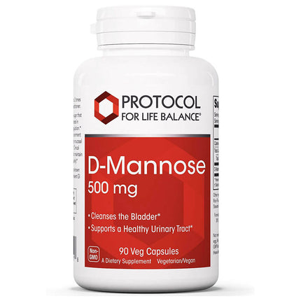 Protocol for Life Balance D-Mannose 500mg (90 capsules)