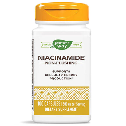 Nature's Way Niacinamide 500mg (100 capsules)