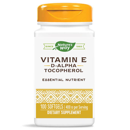 Nature's Way Vitamin E 268mg (400 IU) (100 softgels)