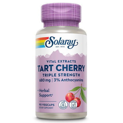 Solaray Triple Strength Tart Cherry Fruit Extract (90 capsules)