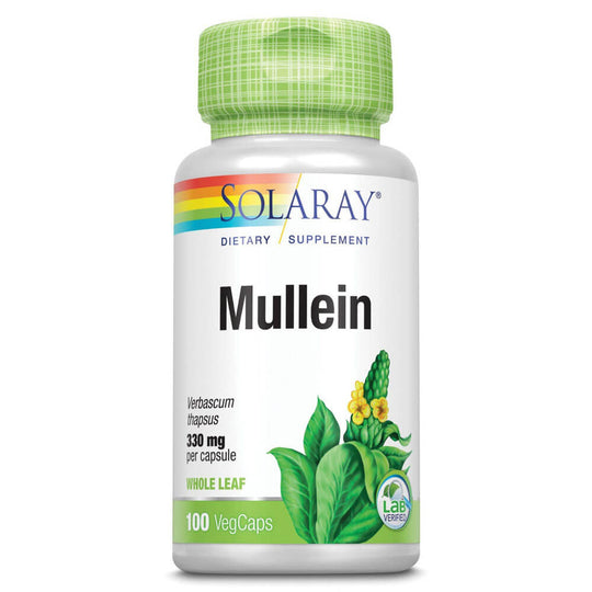 Solaray Mullein Leaf 330mg (100 VegCap)